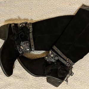 Tall black Not Rated boots